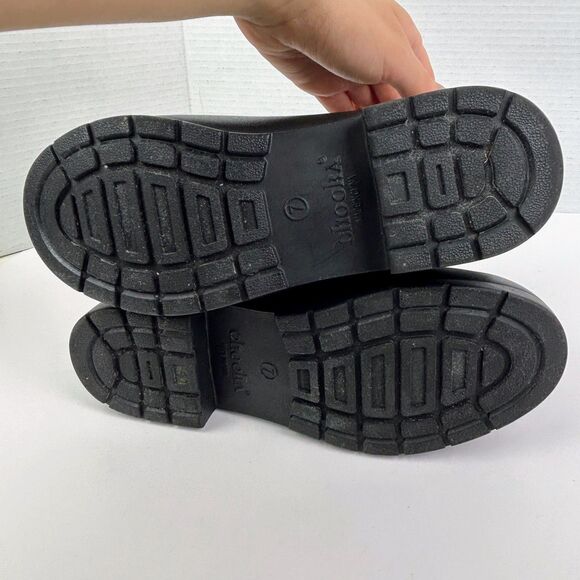 Chooka Delridge Chelsea Waterproof Rain Boots Fur Lined Ankle Bootie Black sz 7 - Picture 6 of 13